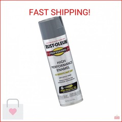 Rust-Oleum 7587838 Professional High Performance Enamel Spray Paint, 15 oz, Glos