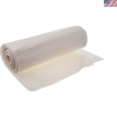 Clear Polyethylene Sheeting, 10′ x 25′ x 6 mil – Perfect for Outdoor Protection