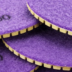 10pcs Grit 800 for Granite Concrete Marble 4″ Diamond Wet Polishing Pad Tool
