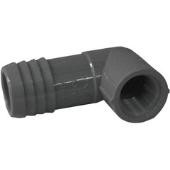 Boshart 1 In. x 1/2 In. FIP 90 Deg. Reducing Polypropylene Insert Elbow (1/4