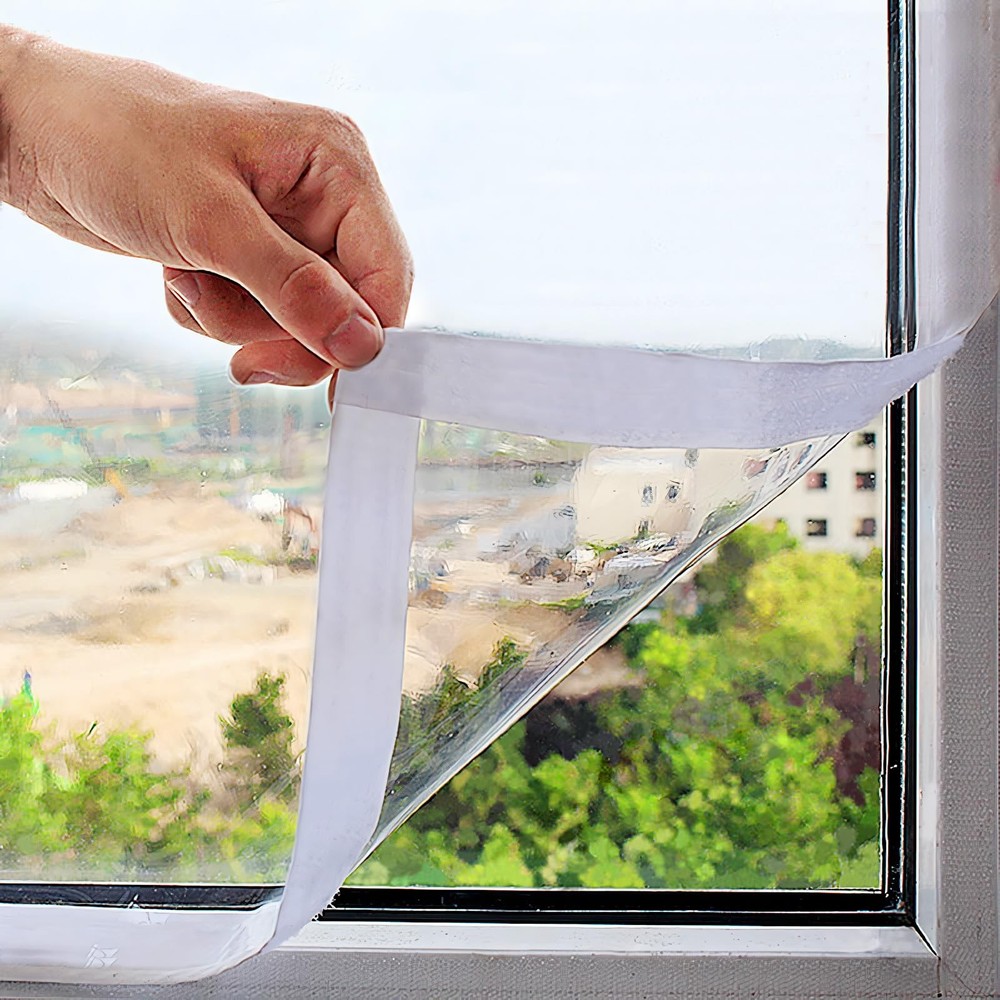 Adjustable Window Insulation Kit 47inX63in(120X160cm) for Winter Keep Cold Ou…