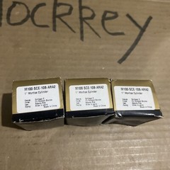 Brand New-Lot Of 3-GMS 1” Mortise ScE Keyway 10B M100-SCE-10B-ARA2
