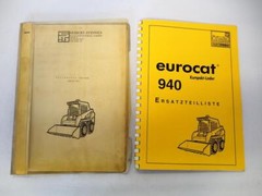 ÖSWAG Eurocat 940 compact loader operating instructions spare parts list