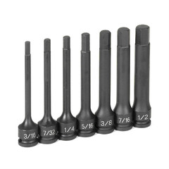 Grey Pneumatic 1247H Grey Pneumatic 3/8″ Dr. 7 Pc. 4″ Length Fractional Hex Dri