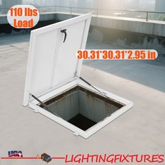 Roof Access Hatch Square Skylight Security Door for Residential Commercial Build