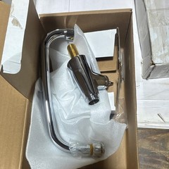 Elkay LK535AT10L2 Industrial Faucet Chrome Brass Silver Single Handle
