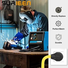 SURIEEN NEMA 10-30P to 6-50R Welding Adapter Cord, 30 6-50R, Yellow