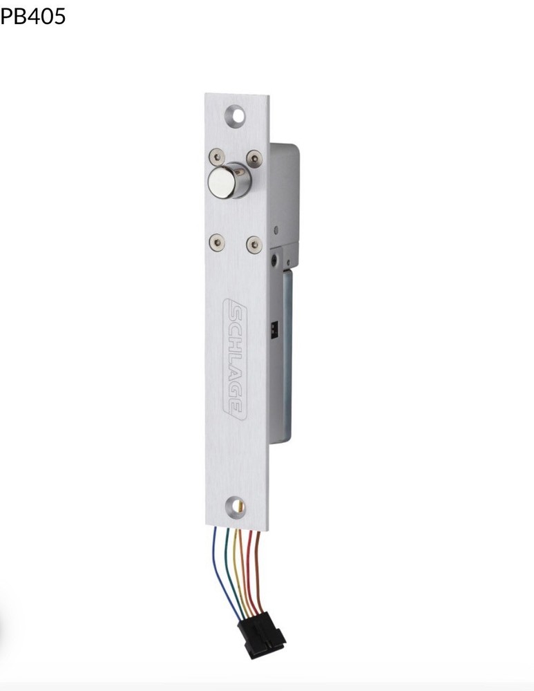Schlage Electronics PB405 Electrified Dead Bolt Lock 12/24 VDC, Fail SAFE – NEW