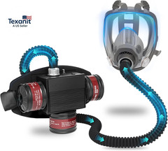 High-Efficiency PAPR Respirator System: Powered Air Purifying Respirators with 3