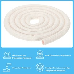 Pipe Insulation Foam Tube 3/8″ Heat Preservation Tubing 9.84Ft White/Pink