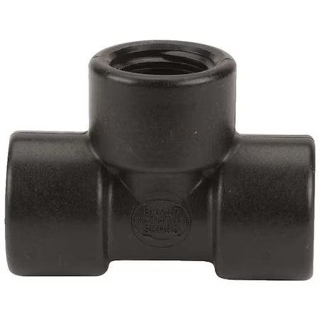 Banjo Tee075 Tee, Polypropylene, 3/4″, Schedule 80, 300 Psi Max Pressure