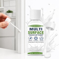 White Touch Up Paint Pen, White Paint for Wall, High Gloss, Water-Based Acryl…