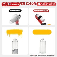 Secure Spray Can Shaker Attachment Reciprocating Saw Holder Anti Slip Strap Stab
