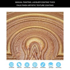 Wainscoting Decorative Wall Panels 24″x24″ PVC PL36 Vintage brown gold 10pcs