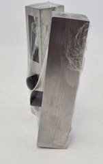 CRL SERS2BS Brushed Stainless Serenity Series Door Stopper Rectangular