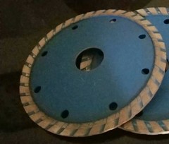 Stone Contractor Tools Sink Cutout Blade Curved Diamond Blade Polish Pads