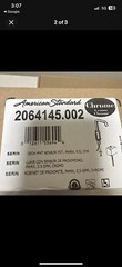 American Standard 2064145.002 Single Hole Faucet, Sensing Valve, Mixing Valve