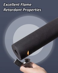 Pipe Insulation Foam Tube – 1″(25mm) ID 1x 1-13/32, 1-13/32