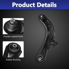6Pcs Lower Control Arm w Ball Joint Sway Bar Link Tie Rod 2013-19 Sentra K622159