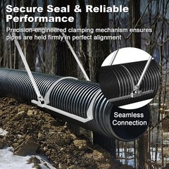 Heavy Duty 200-600mm HDPE Corrugated Pipe Tensioner Tool Kit