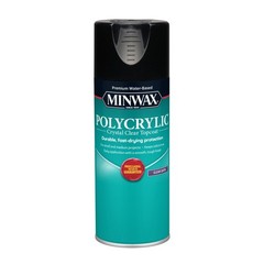 Minwax 33333000 Polycrylic Protective Finish Spray for 11.5 fl oz, Satin
