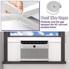 Mxclimate Window AC Insulated Foam Panels with Aluminum Foil Heat White