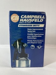 Spray Gun General Purpose Versatile Sealed New Campbell Hausfeld DH4200 1-qt.