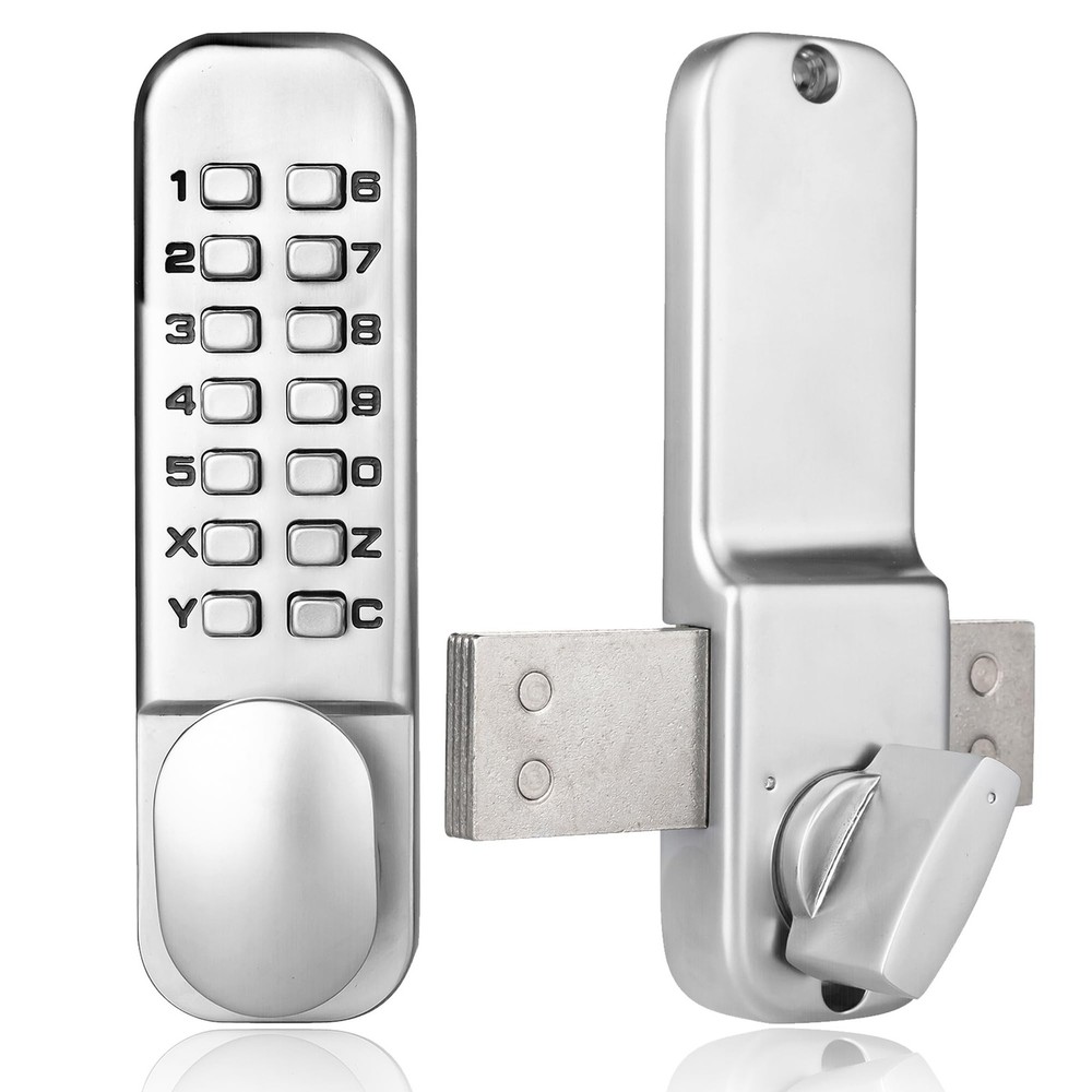 MUTEX Combination Door Lock MX250 Mechanical Keyless Surface Mount Deadbolt -…