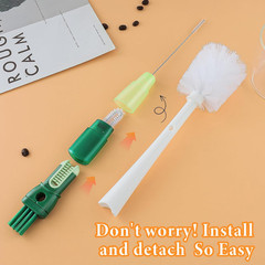 5 in 1 Water Bottle Brushes for Cleaning, Easily Cleans the Cup Mouth, Lid, Bott