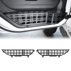 Front Door Pocket Molle Panels 2018-2026 Jeep Wrangler JL Steel Pair