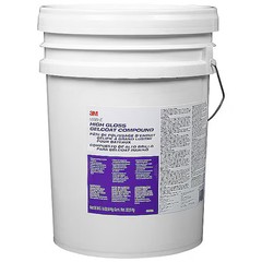 3M 06026 23 Oz. Marine High Gloss Gelcoat Compound Bottle, White, High Gloss