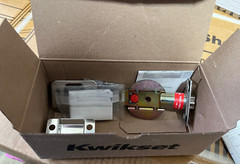 New Kwikset Hancock Keyed Entry 745H 11PX15 Smart Keyed Lock Set 97459-140!
