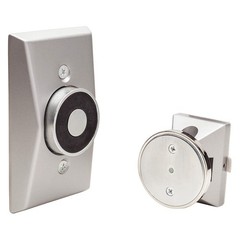Aluminum Recessed Wall Mount Magnet TRIVOLT LCN SEM7840