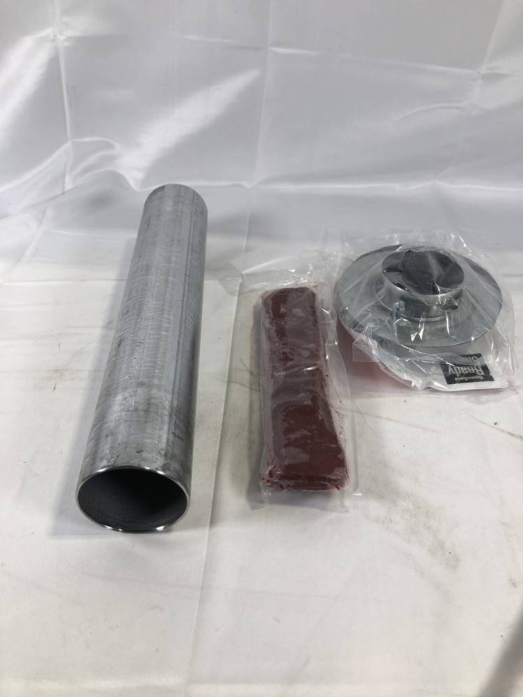 SpecSeal FS201 Ready Sleeve 2″ Firestop Split Sleeve w/ Large Escutcheon Plates