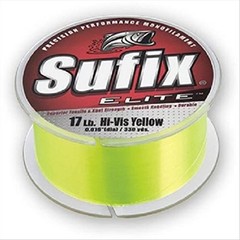 Sufix Elite 8 lb Fishing Line 8 lbs Hi Vis Yellow