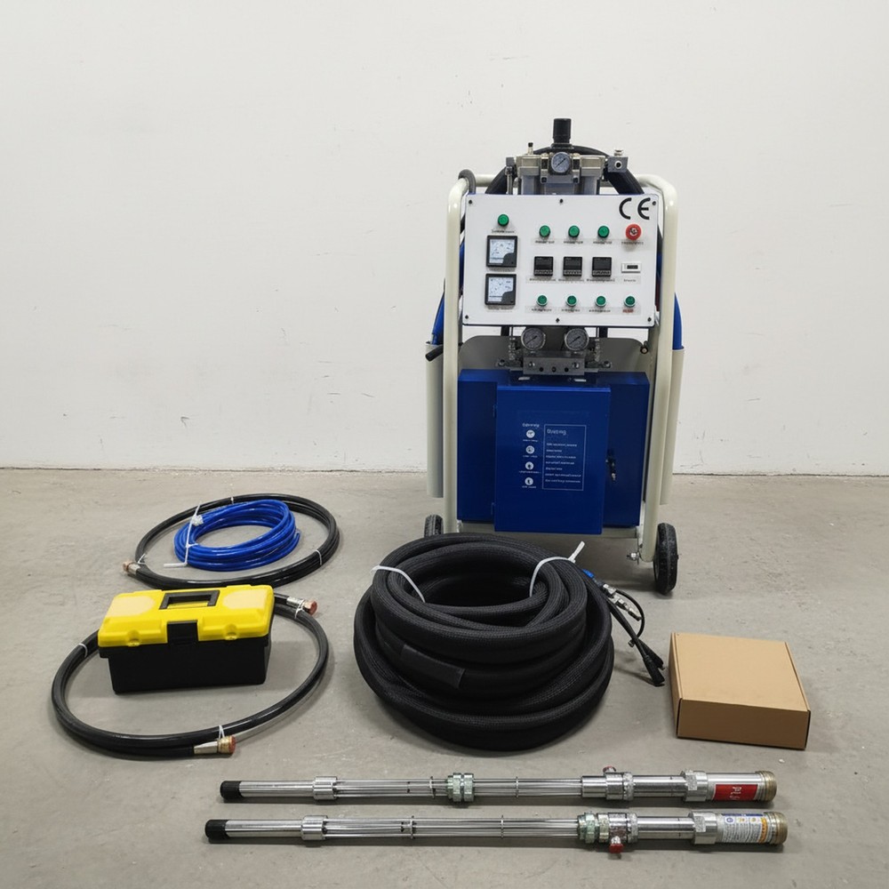 Polyurethane Foam Spray Insulation Machine Coating Sprayer 110V 1:1 2-12 kg/min