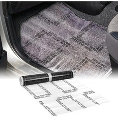 Heavy Duty 4 Mil Auto Adhesive Plastic Floor Mat Roll Vehicle Protection New