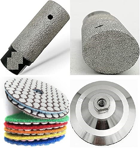 1″/25mm Diamond Milling Finger Bit Drilling Tile Ceramic Marble Hole Saw Cut pad