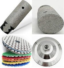 1″/25mm Diamond Milling Finger Bit Drilling Tile Ceramic Marble Hole Saw Cut pad