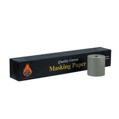 High Teck HITMP140G-6 6 in. x 400 ft. Masking Paper Green – 35 lbs Basis