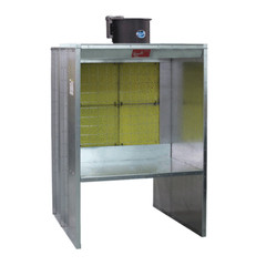 4′ Shelf Spray Paint Booth (1 Phase Motor with LED Light) Made In The USA (NEW)