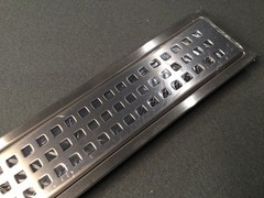 Schluter Kerdi-Line Brushed Stainless Steel-3/4″ Frame 56″, KL1B19EB140