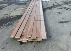 Fiberon PVC Decking Board 5/4 x 6 in x 20 ft Square Edge Brown Slip Resistant