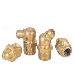 M4-M20 1/2″ 1/4″ 1/8″ 3/8″ Metric Brass Grease Nipples Straight Elbow Hydraulic
