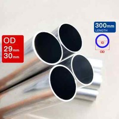 Aluminum Pipe Hollow Straight Round Outer Diameter 29 30mm Length 300 500mm Kit