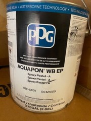 (1) Gallon PPG Aquapon WB EP Epoxy Pasel – A