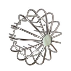 Bleiou 304 Stainless Steel Drain Outdoor Roof Anti-Blocking 4inch, Silver