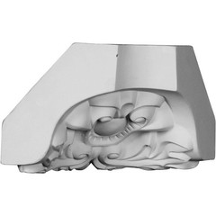 Ekena Millwork Endurathane Cole Crown Moulding Inside Corner 4H X 4P X 5 5/8F