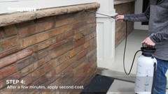 MasonryDefender All Purpose Brick Stone & Concrete Sealer – Transparent Penet…