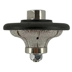 Contractor Bullnose Router Bit Kit F20–F40 + Diamond Pads Chamfer Blade Granite